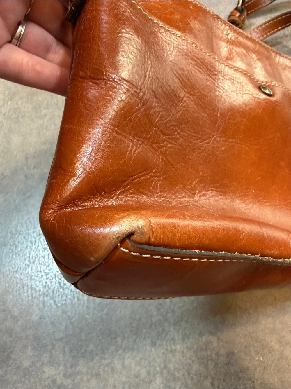 Patricia Nash Avellino Leather Crossbody Purse